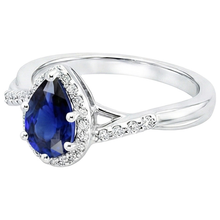 Afbeelding in Gallery-weergave laden, echte round diamant 5karaat ring op wit