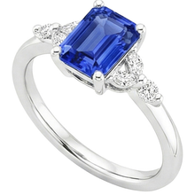 Afbeelding in Gallery-weergave laden, echte round diamant 4karaat ring zijaanzicht