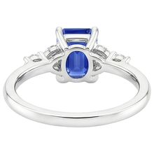 Afbeelding in Gallery-weergave laden, echte round diamant 4karaat ring bovenaanzicht