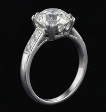 Afbeelding in Gallery-weergave laden, Verlovingsring Oude Europese Echt Diamant 2,75 Karaat Dames Sieraden