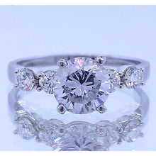 Afbeelding in Gallery-weergave laden, Vijf Stenen Echt Diamanten Verlovingsring Prong Setting 2,25 Karaat