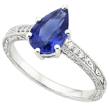 Afbeelding in Gallery-weergave laden, echte round diamant 4.25karaat ring zijaanzicht