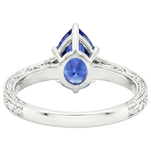 Afbeelding in Gallery-weergave laden, echte round diamant 4.25karaat ring bovenaanzicht