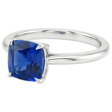 Afbeelding in Gallery-weergave laden, echte diamant 2.25karaat ring bovenaanzicht