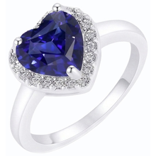 Afbeelding in Gallery-weergave laden, echte round diamant 3karaat ring vooraanzicht