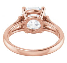 Afbeelding in Gallery-weergave laden, Dames Solitaire Ring Rond Oude Mijnwerker Natuurlijke uit de aarde gewonnen Diamant Prong Gezet 3.50 Karaat
