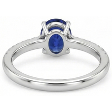 Afbeelding in Gallery-weergave laden, echte round diamant 3.50karaat ring band detail
