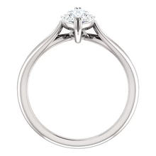 Afbeelding in Gallery-weergave laden, Vrouwen Echt Diamant Solitaire Verlovingsring 2,50 Karaat Gespleten Schacht