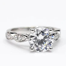 Afbeelding in Gallery-weergave laden, Vrouwen Echt Diamanten Verlovingsring