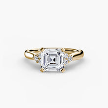 Afbeelding in Gallery-weergave laden, Edelsteen Setting -karaat Gold – close-up