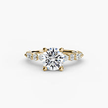 Afbeelding in Gallery-weergave laden, Fijne Diamant Setting 0,35-karaat Gold – vooraanzicht
