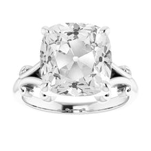 Afbeelding in Gallery-weergave laden, Luxe Diamant Solitaire Verlovingsring 5 karaat – hoofdaanzicht