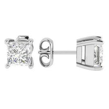 Afbeelding in Gallery-weergave laden, GIA-gecertificeerd Natuurlijke Diamanten Oorbel 4.10ct - 14K Witgoud