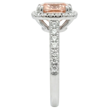 Afbeelding in Gallery-weergave laden, echte princess morganiet 8.00karaat ring bovenaanzicht