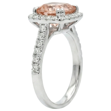 Afbeelding in Gallery-weergave laden, echte princess morganiet 8.00karaat ring profielweergave