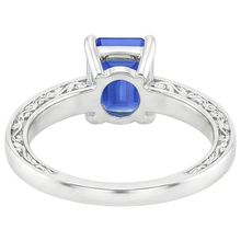 Afbeelding in Gallery-weergave laden, echte round diamant 3.50karaat ring bovenaanzicht