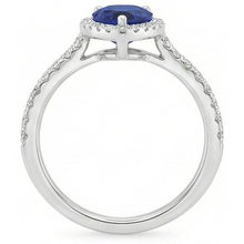 Afbeelding in Gallery-weergave laden, echte round diamant 3.50karaat ring op wit