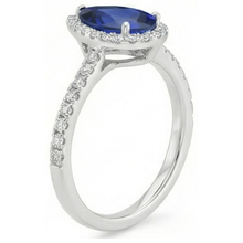 Afbeelding in Gallery-weergave laden, echte round diamant 3.50karaat ring bovenaanzicht