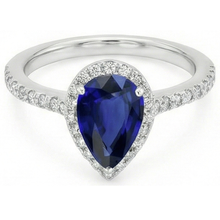 Afbeelding in Gallery-weergave laden, echte round diamant 3.50karaat ring zijaanzicht