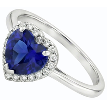 Afbeelding in Gallery-weergave laden, echte round diamant 3karaat ring zijaanzicht