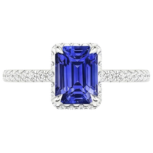 Afbeelding in Gallery-weergave laden, echte round diamant 4.25karaat ring op wit