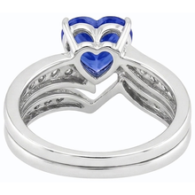 Afbeelding in Gallery-weergave laden, echte round diamant 4karaat ring op wit