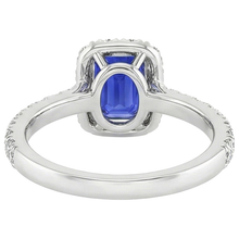 Afbeelding in Gallery-weergave laden, echte round diamant 5karaat ring close-up detail