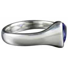 Afbeelding in Gallery-weergave laden, Witgouden biljoen tanzaniet 1 karaat solitaire ring Nieuw