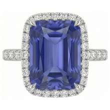 Afbeelding in Gallery-weergave laden, echte round diamant 4karaat ring vooraanzicht