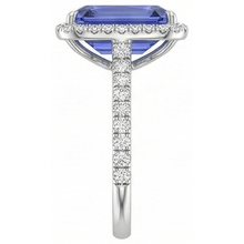 Afbeelding in Gallery-weergave laden, echte round diamant 4karaat ring bovenaanzicht