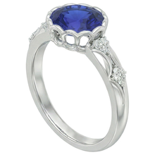 Afbeelding in Gallery-weergave laden, echte round diamant 3.75karaat watch bovenaanzicht