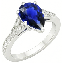 Afbeelding in Gallery-weergave laden, echte round diamant 4karaat ring vooraanzicht