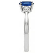Afbeelding in Gallery-weergave laden, echte round diamant 4.50karaat ring profielweergave