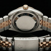 Afbeelding in Gallery-weergave laden, Witte Romeinse wijzerplaat Rolex Datumjust dameshorloge oester Doorlopend