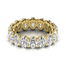 Afbeelding in Gallery-weergave laden, Briljant Eternity Band 0,33 karaat 14K Geelgoud – vooraanzicht