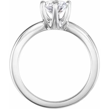 Afbeelding in Gallery-weergave laden, Zes Griffen Set 1,60 Ct Solitaire Ronde Echt Diamanten Trouwring Witgoud