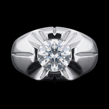 Afbeelding in Gallery-weergave laden, Gypsy 2.50 Karaat Ronde Diamanten Solitaire Ring Witgoud 10K