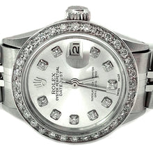 Afbeelding in Gallery-weergave laden, diamanten rand Rolex