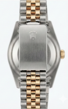 Afbeelding in Gallery-weergave laden, dame Horloge Champagne Stok wijzerplaat Rolex Rand Geel Goud Jubileum