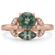 Afbeelding in Gallery-weergave laden, Luxueus Edelsteen Ring 3,25 karaat – zijaanzicht