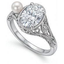 Afbeelding in Gallery-weergave laden, Luxueus Anniversary Ring 2 karaat – vooraanzicht