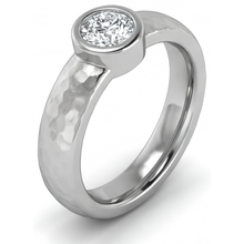 Afbeelding in Gallery-weergave laden, Luxe Diamant Herenring 1 karaat – profielaanzicht
