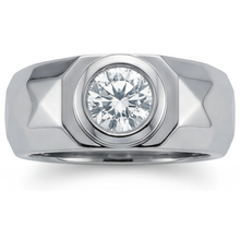 Afbeelding in Gallery-weergave laden, Diamant Herenring – hoofdaanzicht