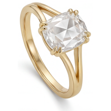Afbeelding in Gallery-weergave laden, Luxe Diamant Solitaire Ring 3,75 karaat – zijaanzicht