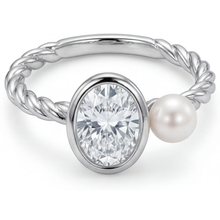 Afbeelding in Gallery-weergave laden, Designer Enkele Steen Ring 1,50 karaat – vooraanzicht