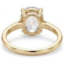 Afbeelding in Gallery-weergave laden, Fijne Diamant Ring – bovenaanzicht