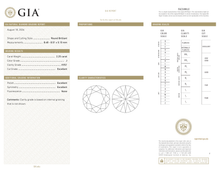 Afbeelding in Gallery-weergave laden, GIA Certificate