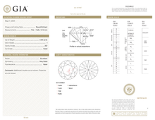 Afbeelding in Gallery-weergave laden, GIA Certificate 2
