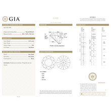Afbeelding in Gallery-weergave laden, GIA Certificate 2