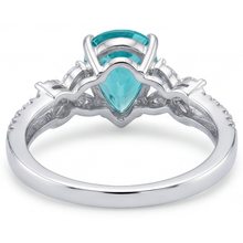 Afbeelding in Gallery-weergave laden, Elegant Edelsteen Ring 2 karaat – alternatief aanzicht